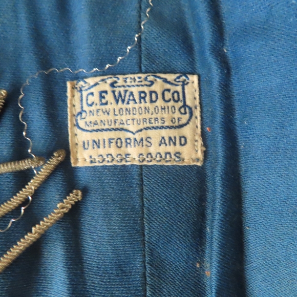 Antique Masonic Collar MFG By C.E. Ward Co. New London Ohio lot of 11 30s 40s - Picture 11 of 11